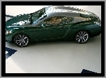 Coupe, Zielony, Bentley GTZ Zagato
